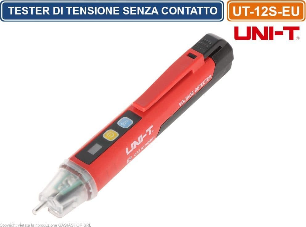 TESTER DI TENSIONE SENZA CONTATTO UT-12S-EU UNI-T