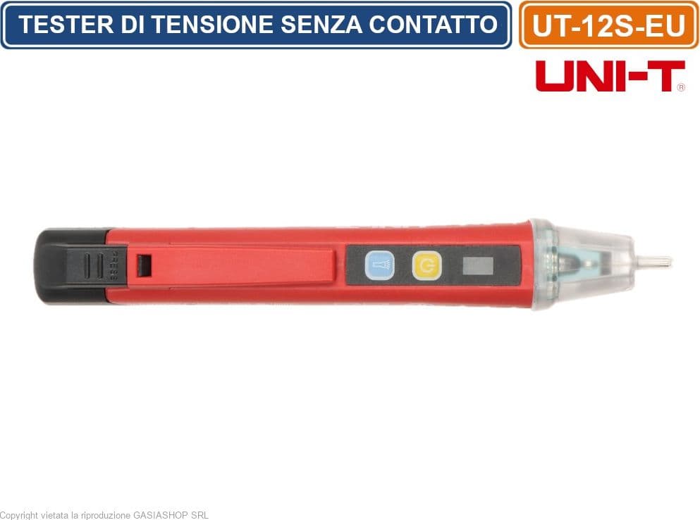 TESTER DI TENSIONE SENZA CONTATTO UT-12S-EU UNI-T - 3