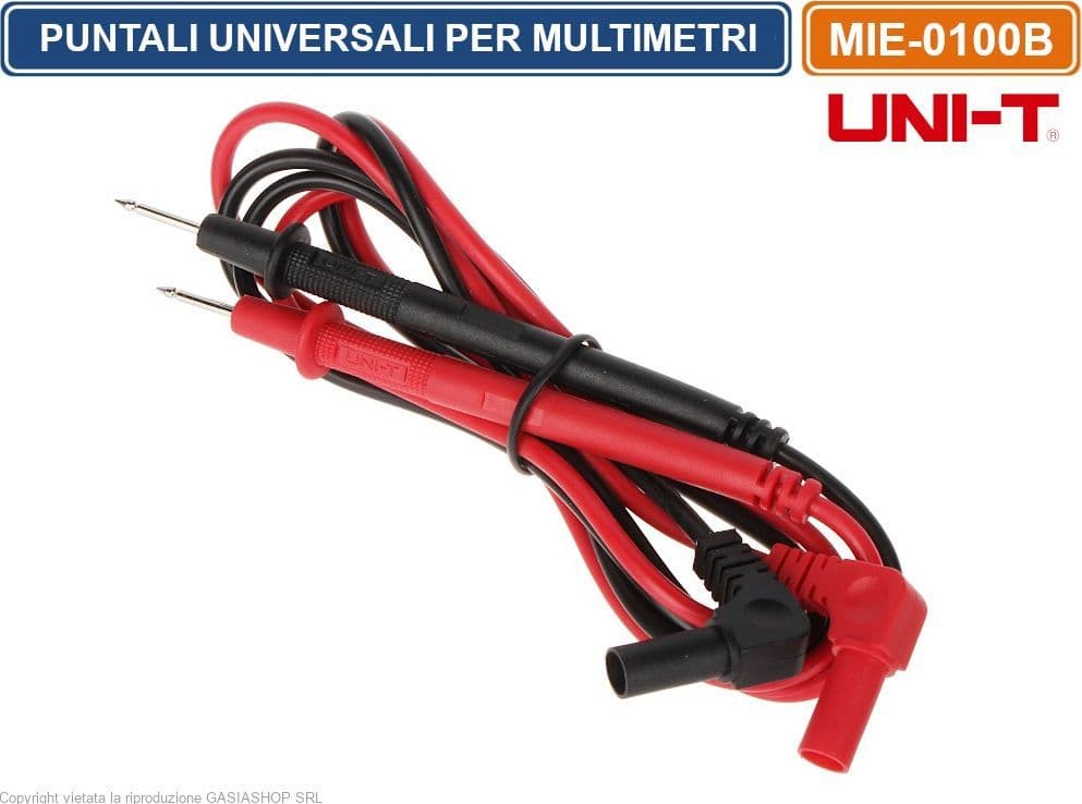 UNI-T MIE-0100B CIVI PUNTALI UNIVERSALI PER TESTER MULTIMETRI