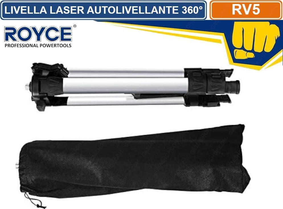 LIVELLA LASER TRACCIATORE AUTOLIVELLANTE 360º ROTAZIONE BOLLA DIGITALE MAGNETICA - 4