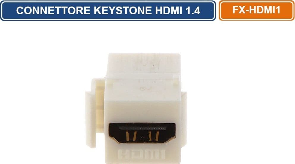 CONNETTORE KEYSTONE HDMI 1.4