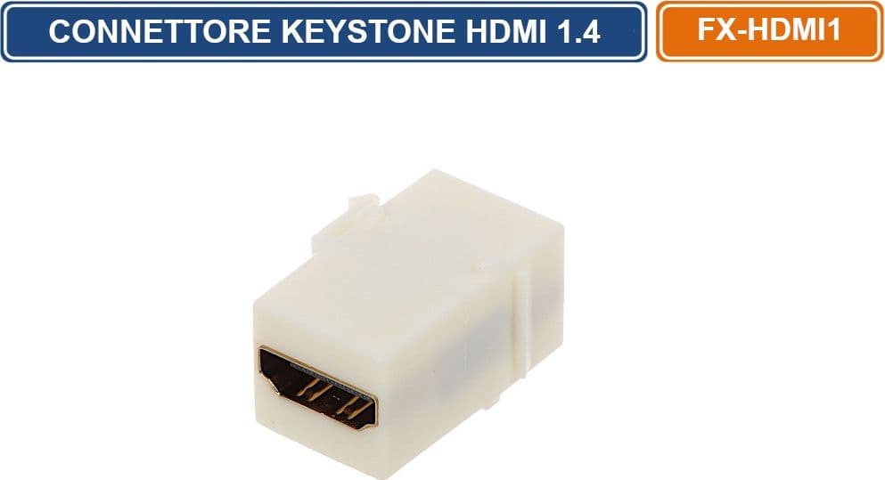 CONNETTORE KEYSTONE HDMI 1.4 - 2