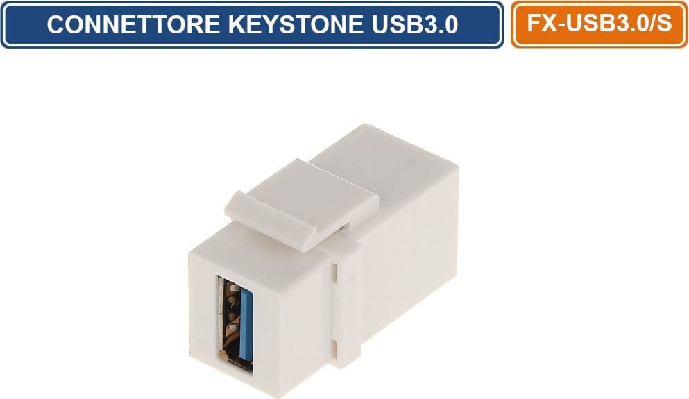 CONNETTORE KEYSTONE USB 3.0 - 3