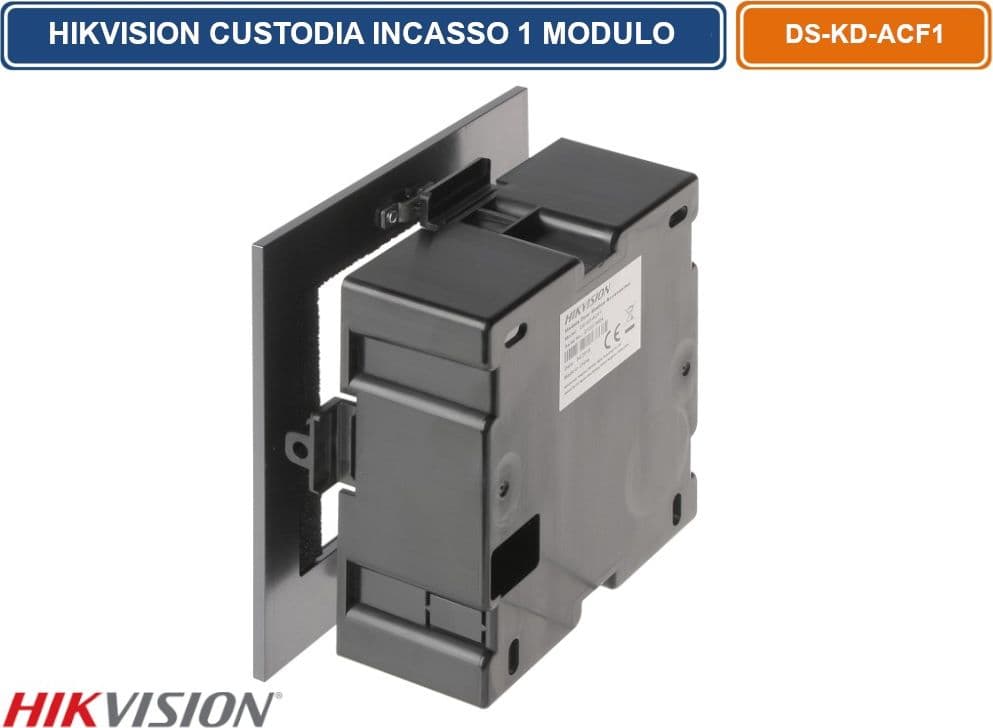 HIKVISION DS-KD-ACF1 CUSTODIA AD INCASSO 1 MODULO - 3