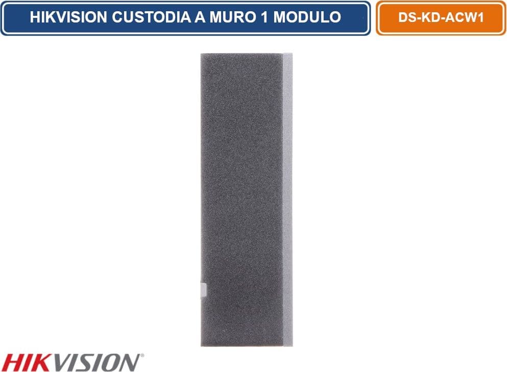 HIKVISION DS-KD-ACW1 CUSTODIA MONTAGGIO SUPERFICIALE A PARETE 1 MODULO - 4