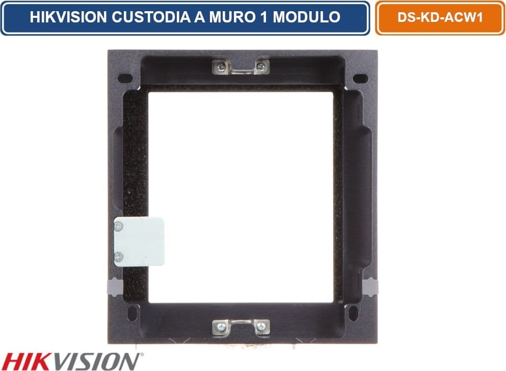 HIKVISION DS-KD-ACW1 CUSTODIA MONTAGGIO SUPERFICIALE A PARETE 1 MODULO - 5