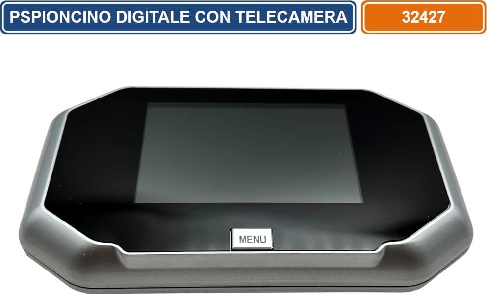 SPIONCINO ELETTRONICO CON TELECAMERA INCORPORATA AD ALTA RISOLUZIONE SCHERMO DA 3.5" REGISTRA FOTO E VIDEO SU SD CARD - 2