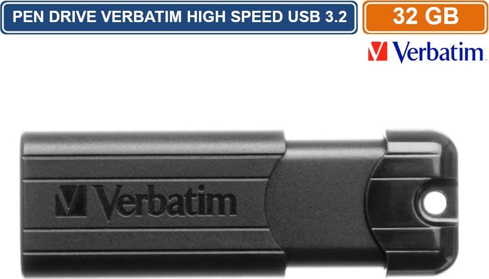 PEN DRIVE VERBATIM 49317 USB 3.2 DATA TRAVELER 32GB PENNETTA CHIAVETTA - 3