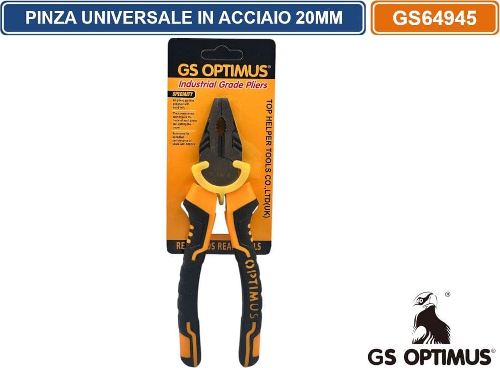 PINZA UNIVERSALE MULTIFUNZIONE IN ACCIAIO 20MM - 2