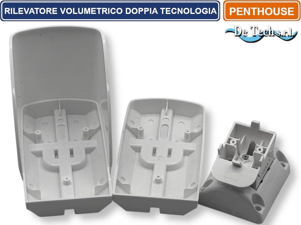 SENSORE RILEVATORE VOLUMETRICO DA ESTERNO A DOPPIA TECNOLOGIA IP54 - 4