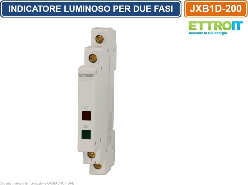 Indicatori luminosi per impianti