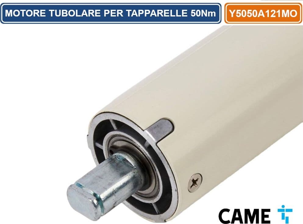 CAME SET MONDRIAN Y5050A121MO MOTORE PER TAPPARELLE CON FINECOSA MECCANICO AC 230V COPPIA 50NM - 3