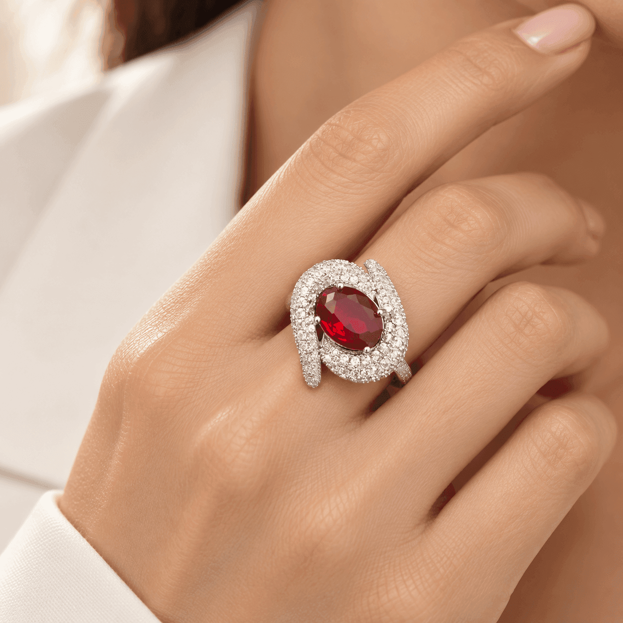 Alba Bijoux – Anello Vortice - 14