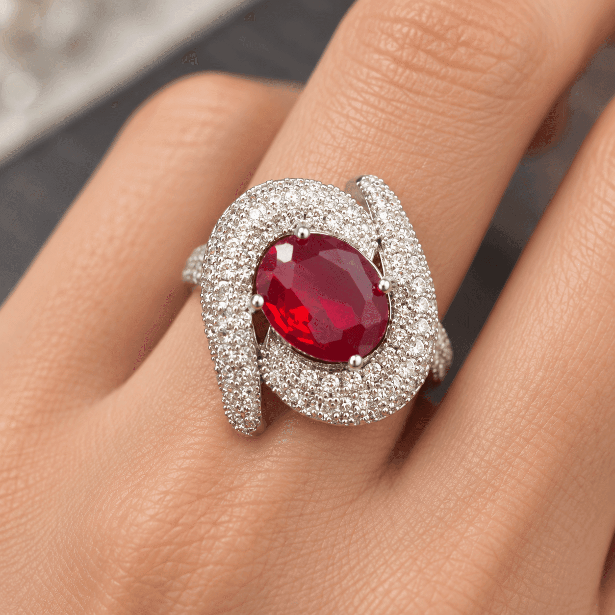 Alba Bijoux – Anello Vortice - 17