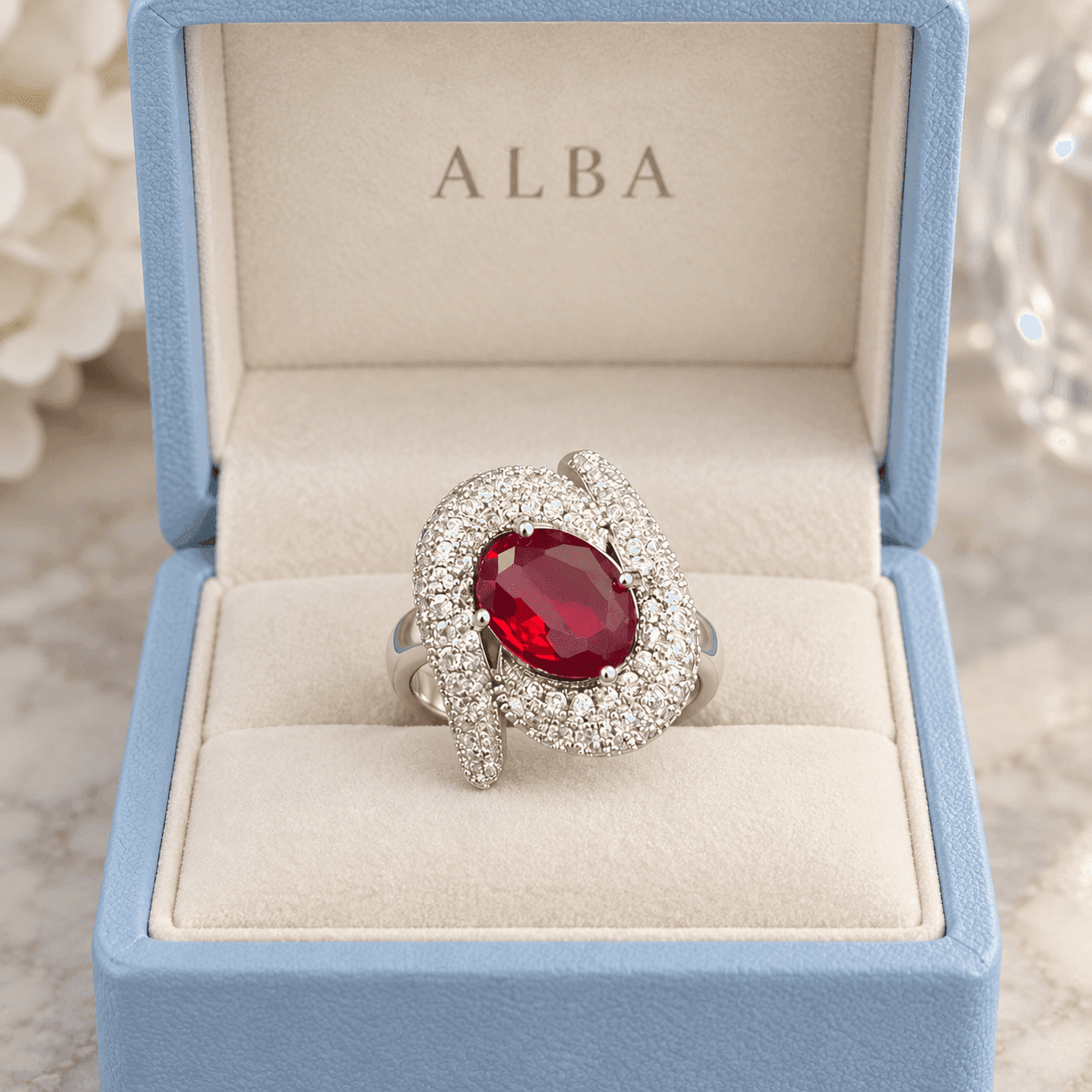 Alba Bijoux – Anello Vortice - 18
