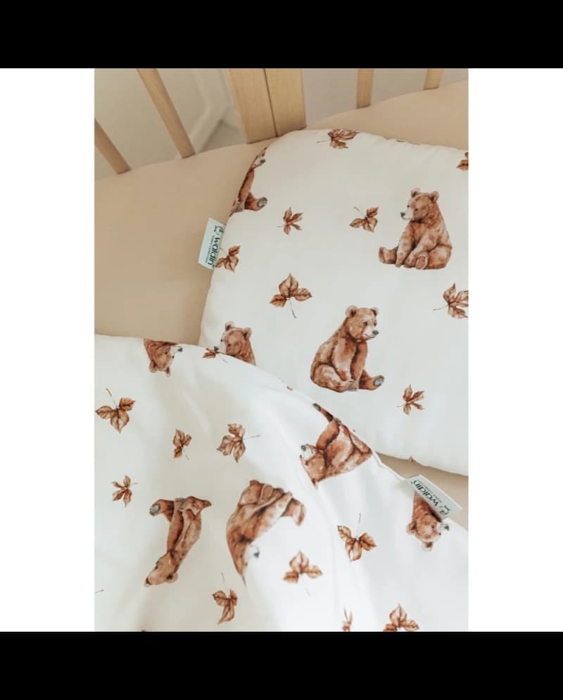 Cuscino in bambù per bambini 30x40 Waldin – Orsetti - 3