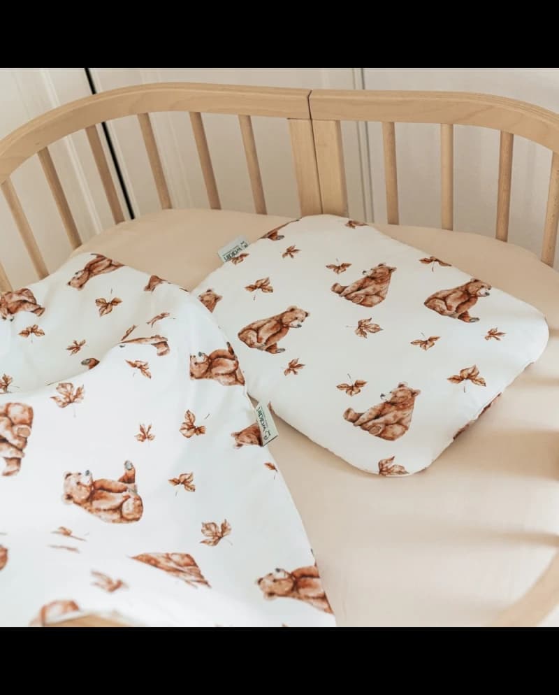 Cuscino in bambù per bambini 30x40 Waldin – Orsetti - 4