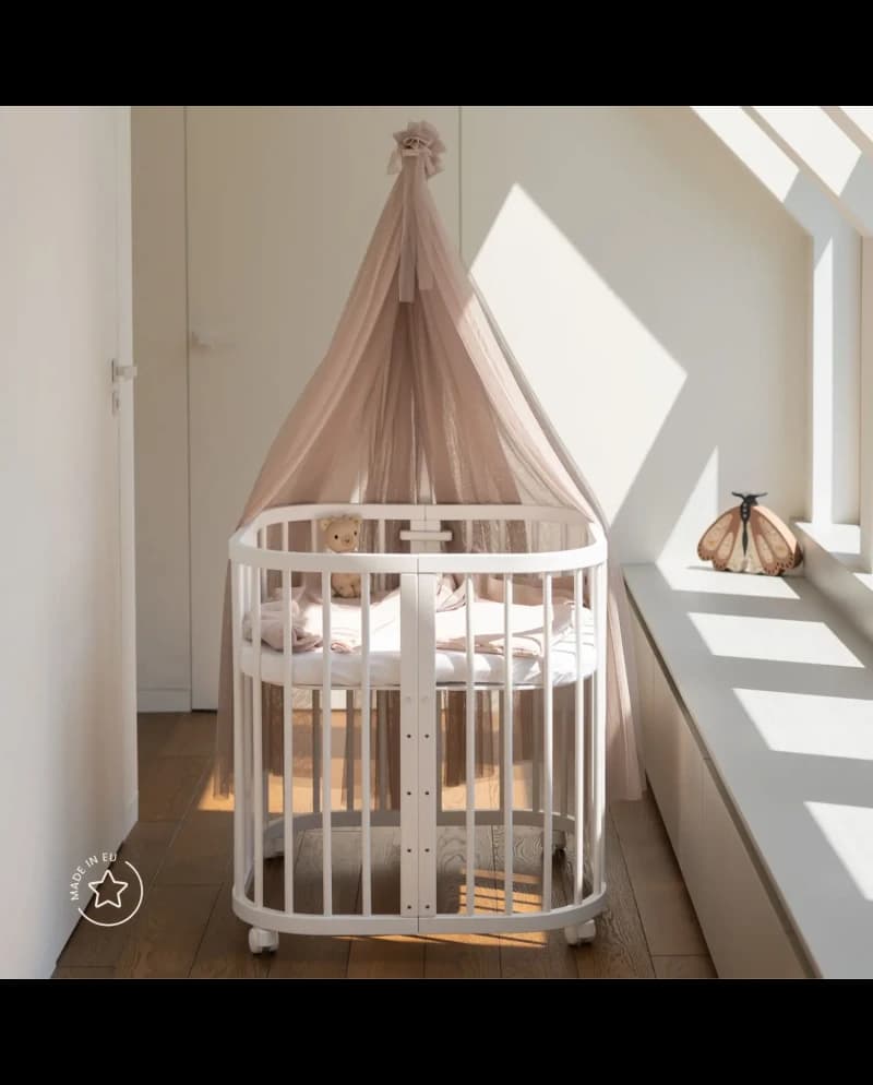 Velo in tulle Waldin Woody - Taupe - 4