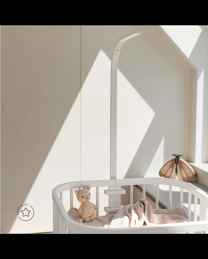 Supporto per baldacchino Waldin Woody Bianco - 2