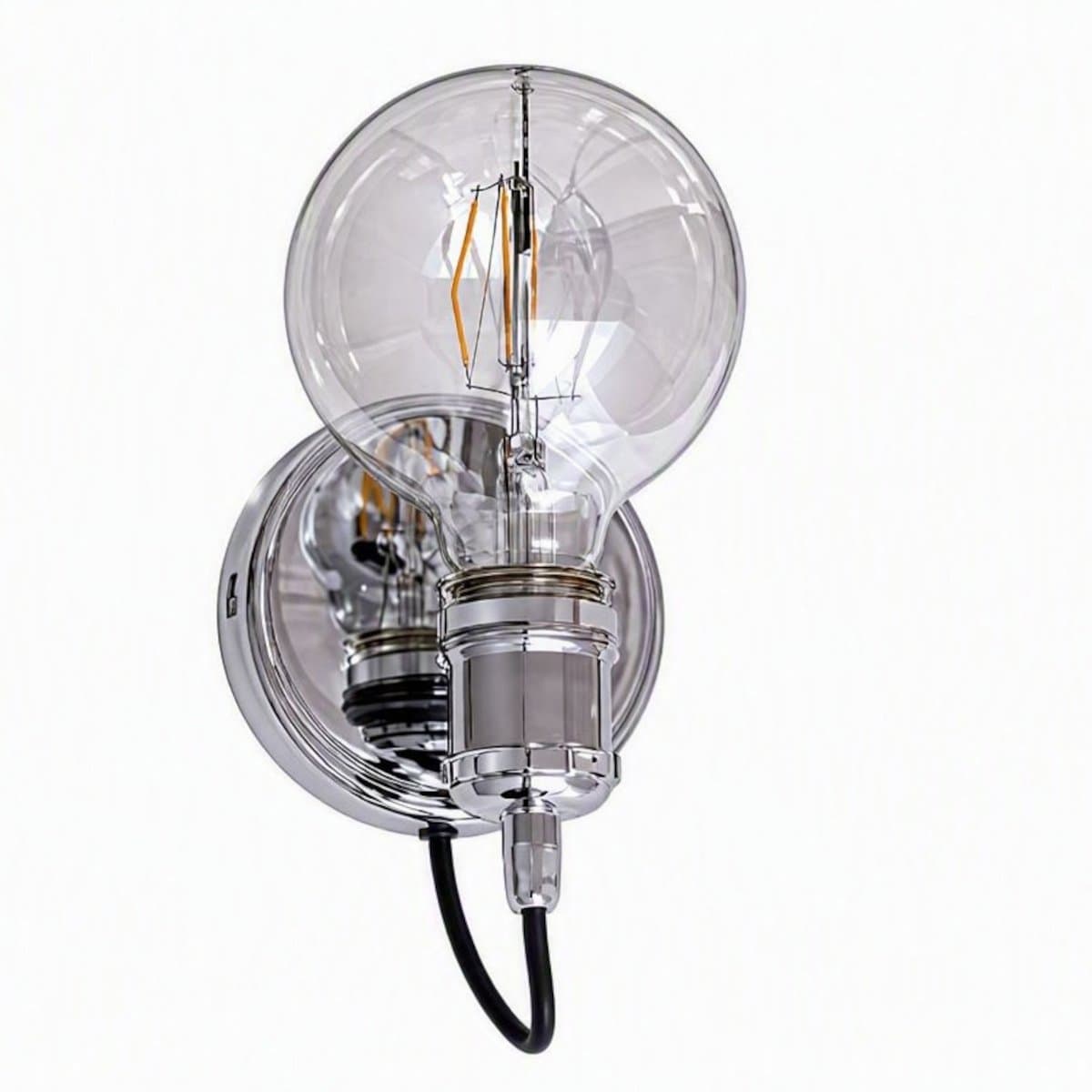 Applique moderno Illuminando TIMIDA SL E27 LED metallo - 5