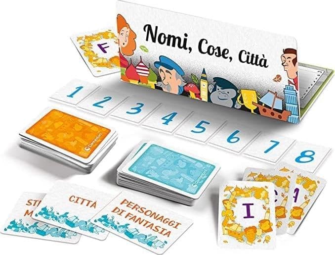 Clementoni - Gioco da Tavolo Nomi, Cose, Citta' 16634 - 2