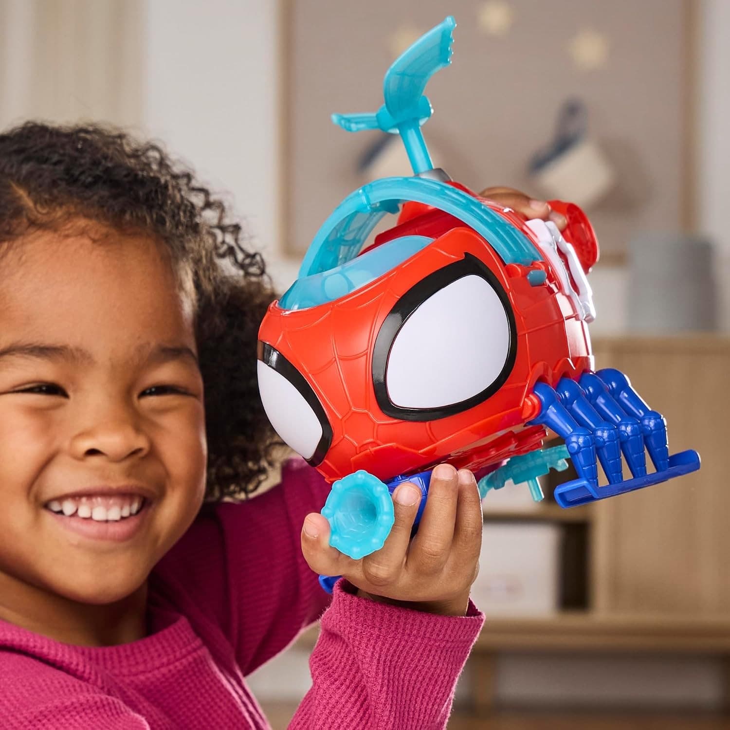 Hasbro - Marvel Spidey Team con elicottero - 5