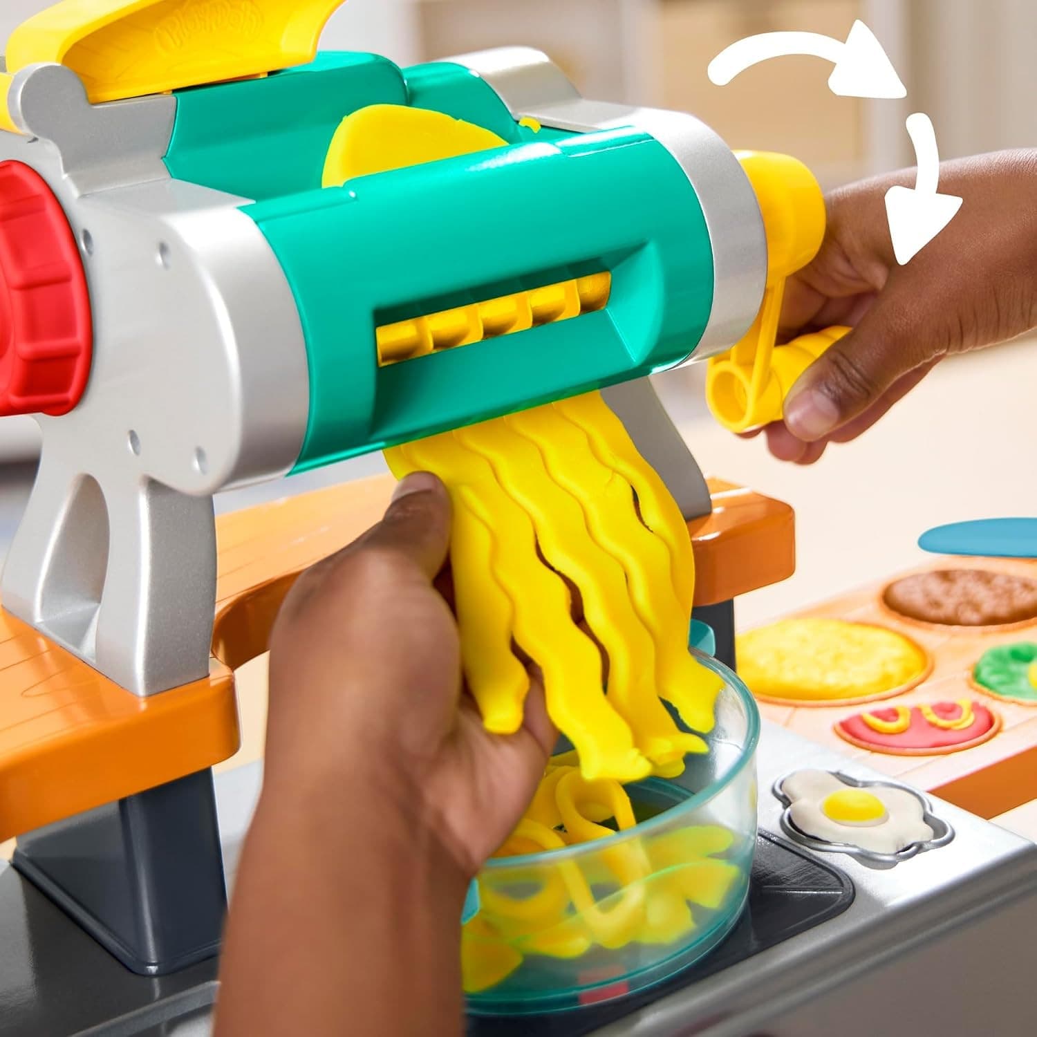 Hasbro - Playdoh, La Cucina Super Sfrigolante - 9