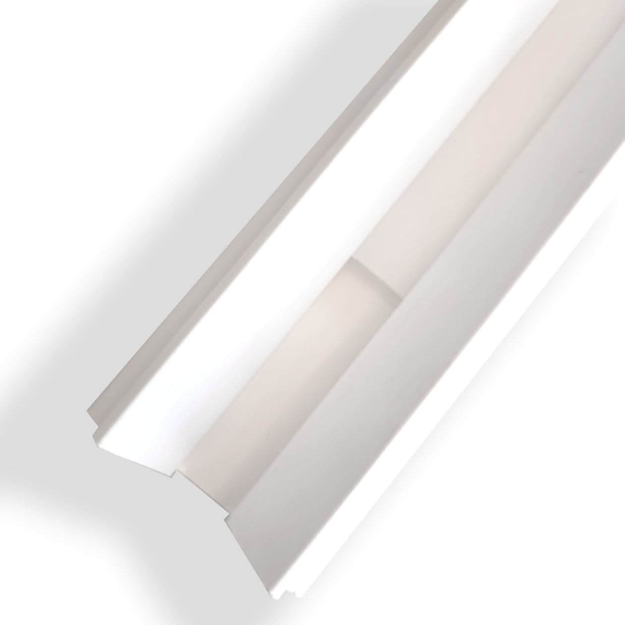 Profilo LED Angolare da Incasso per Cartongesso in Polimero 38x66x2700 mm – JX185 – Venduto al Metro Lineare - 5