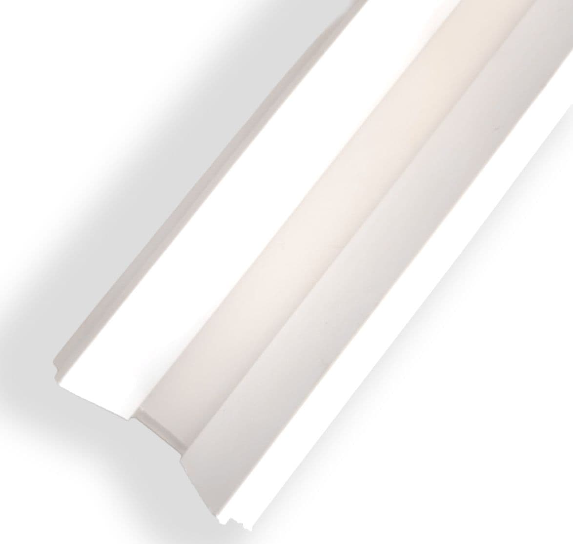 Profilo LED Angolare da Incasso per Cartongesso in Polimero 38x66x2700 mm – JX185 – Venduto al Metro Lineare - 6