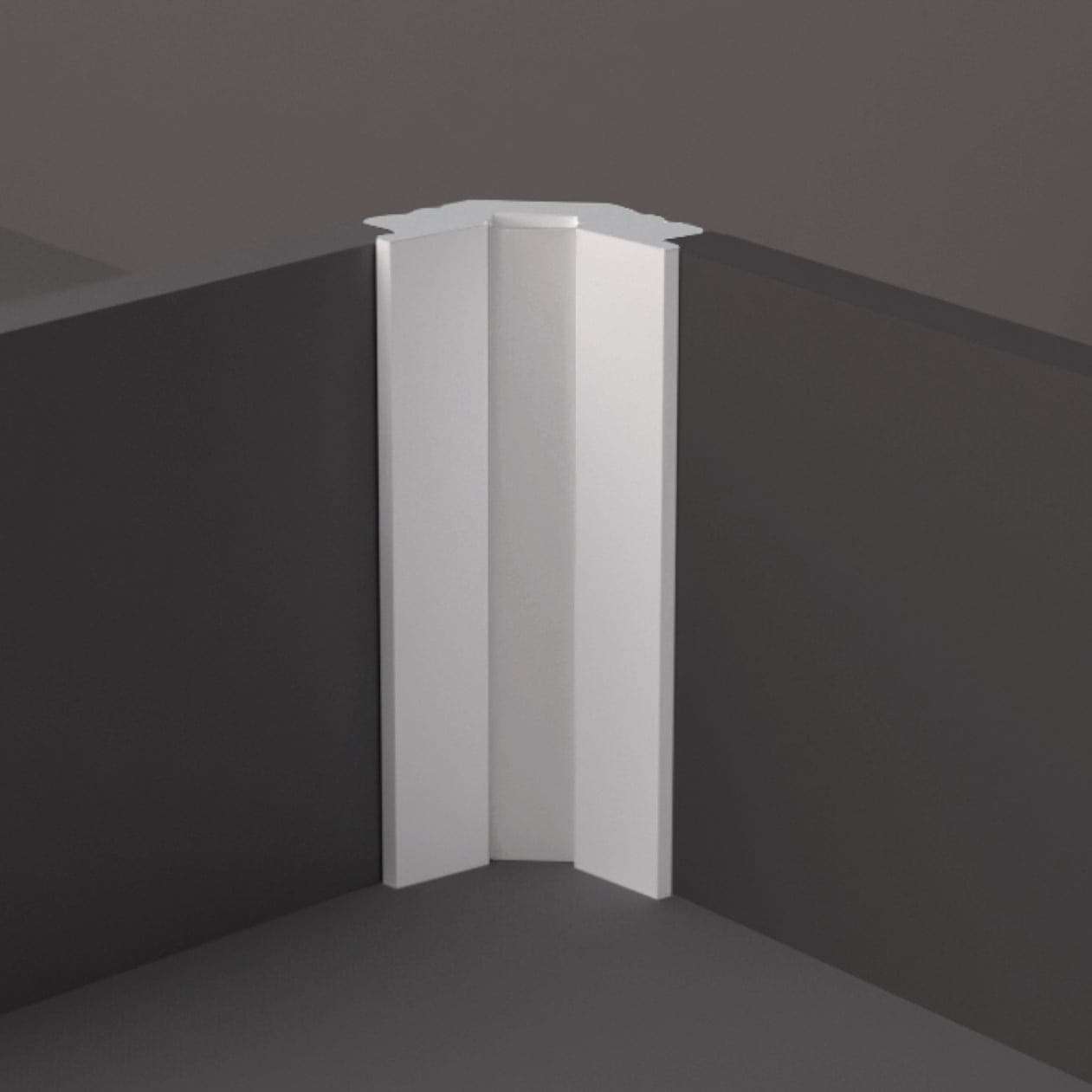Profilo LED Angolare da Incasso per Cartongesso in Polimero 38x66x2700 mm – JX185 – Venduto al Metro Lineare - 9