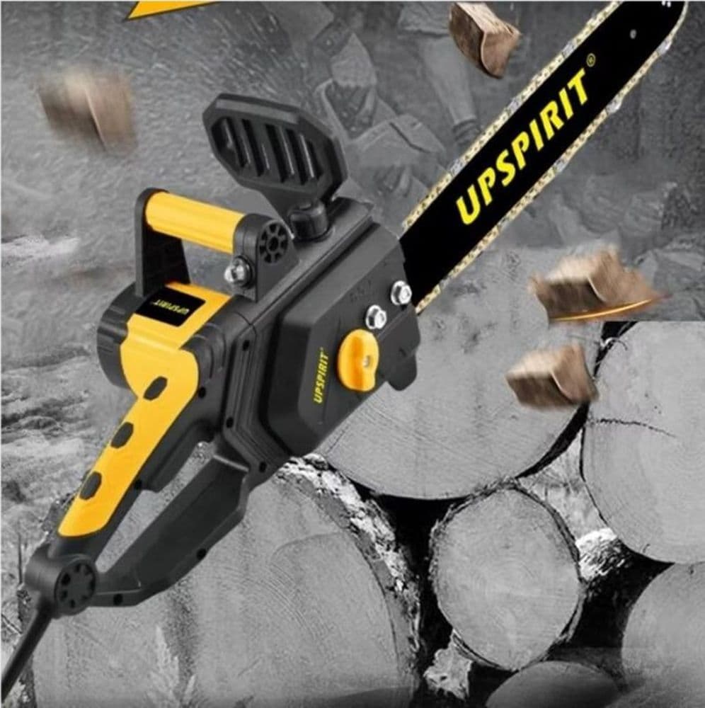 MOTOSEGA ELETTRICA 1800W 16" 40.5CM MULTIFUNZIONE PER TAGLIO LEGNA POTATURA CON PROTEZIONE - 3