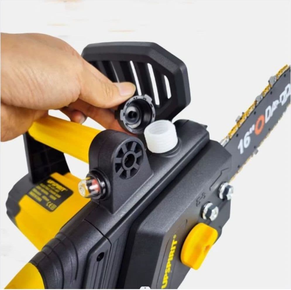 MOTOSEGA ELETTRICA 1800W 16" 40.5CM MULTIFUNZIONE PER TAGLIO LEGNA POTATURA CON PROTEZIONE - 5