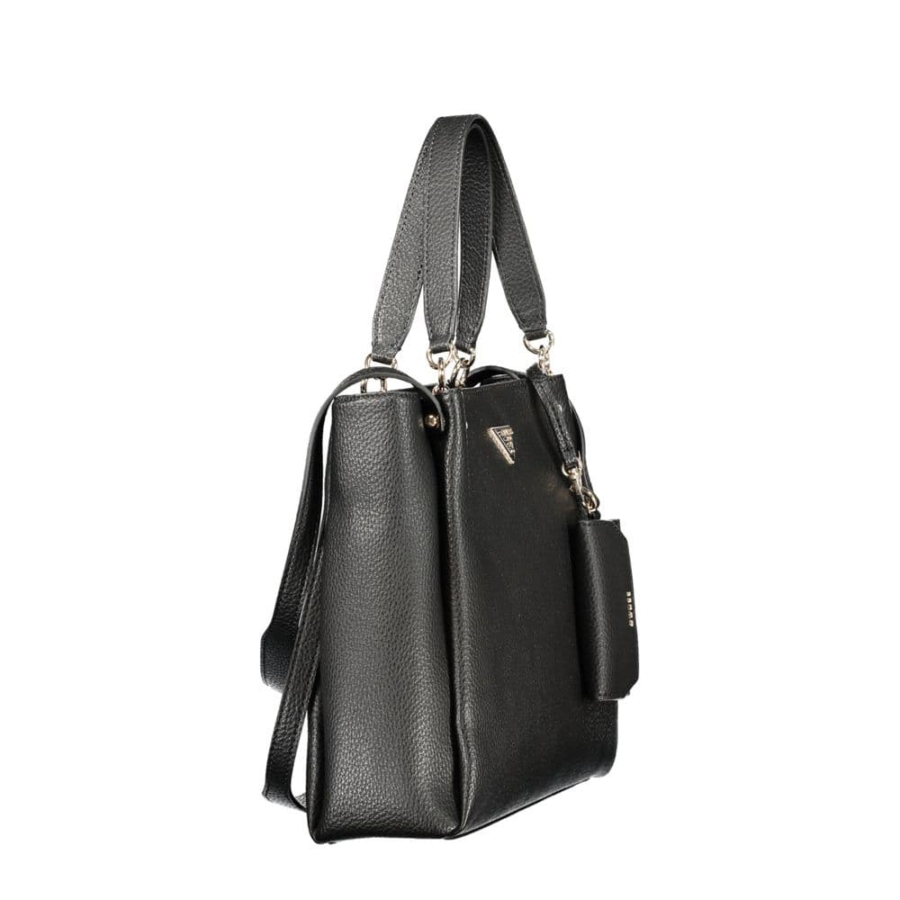 Guess Jeans Black Polyethylene Handbag - 3
