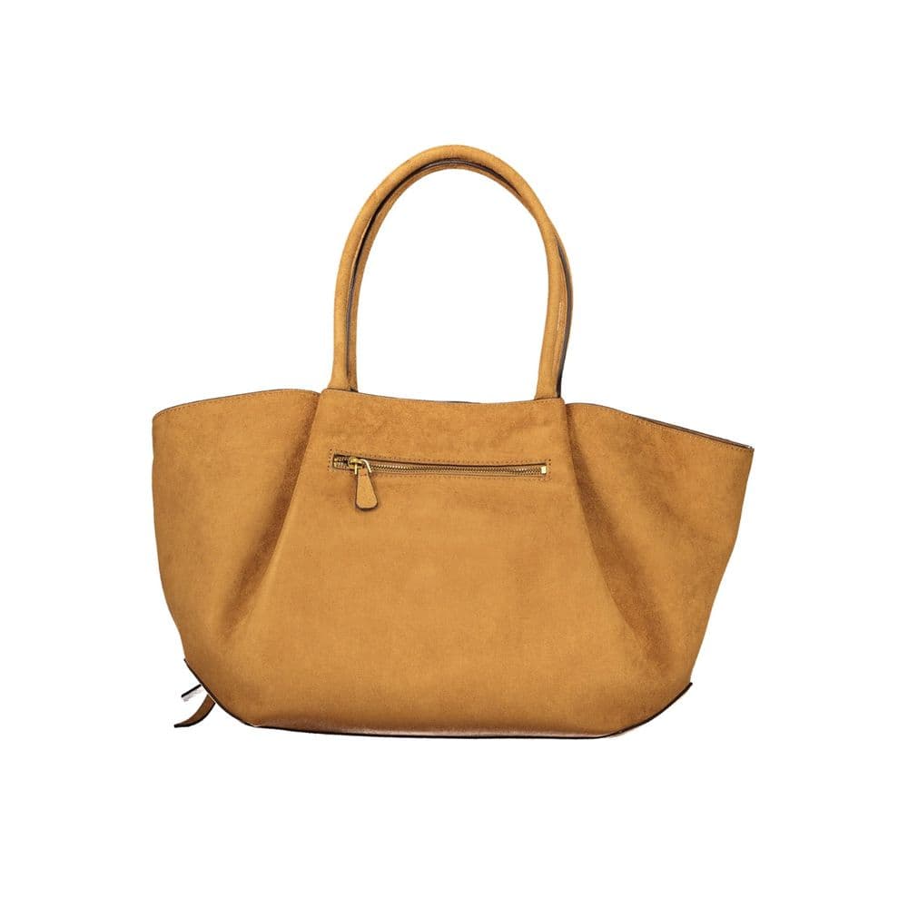 Guess Jeans Brown Polyester Handbag - 2