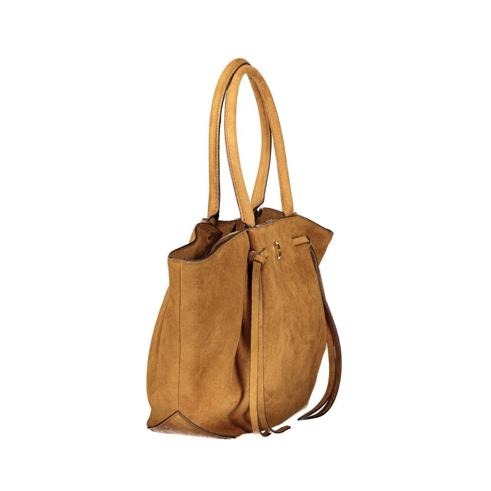 Guess Jeans Brown Polyester Handbag - 3