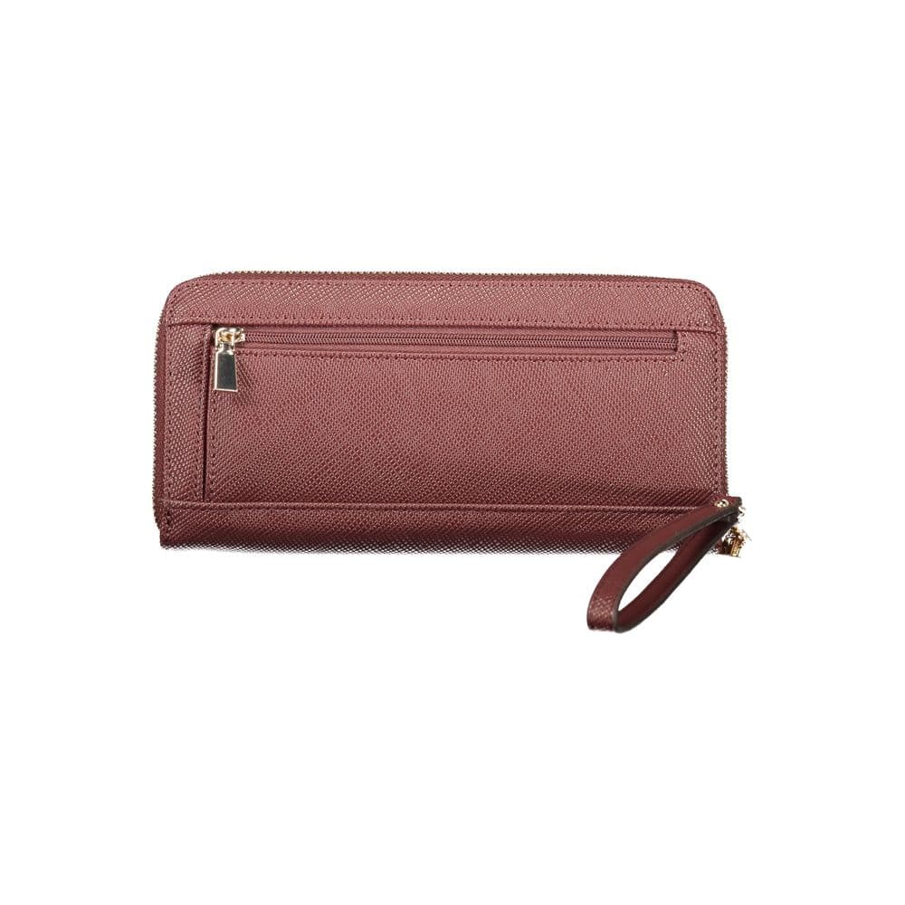 Guess Jeans Brown Polyethylene Wallet - 2
