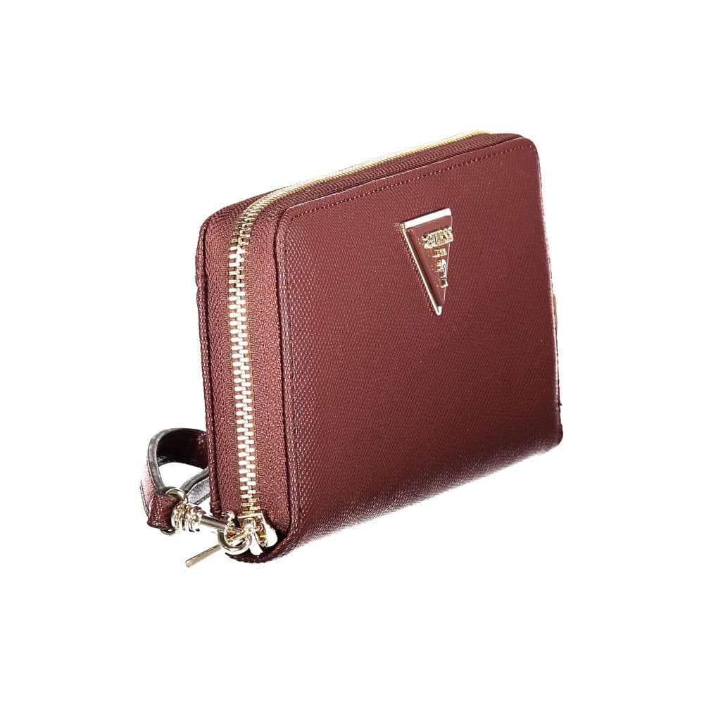Guess Jeans Brown Polyethylene Wallet - 3