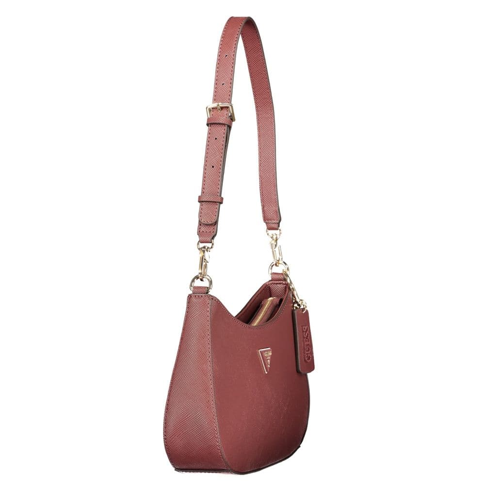 Guess Jeans Brown Polyethylene Handbag - 3
