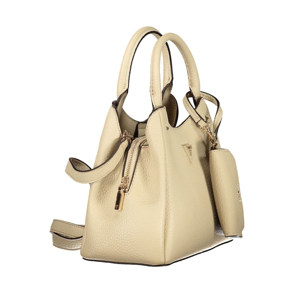 Guess Jeans Beige Polyethylene Handbag - 3