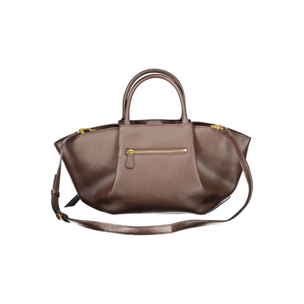 Guess Jeans Brown Polyethylene Handbag - 2