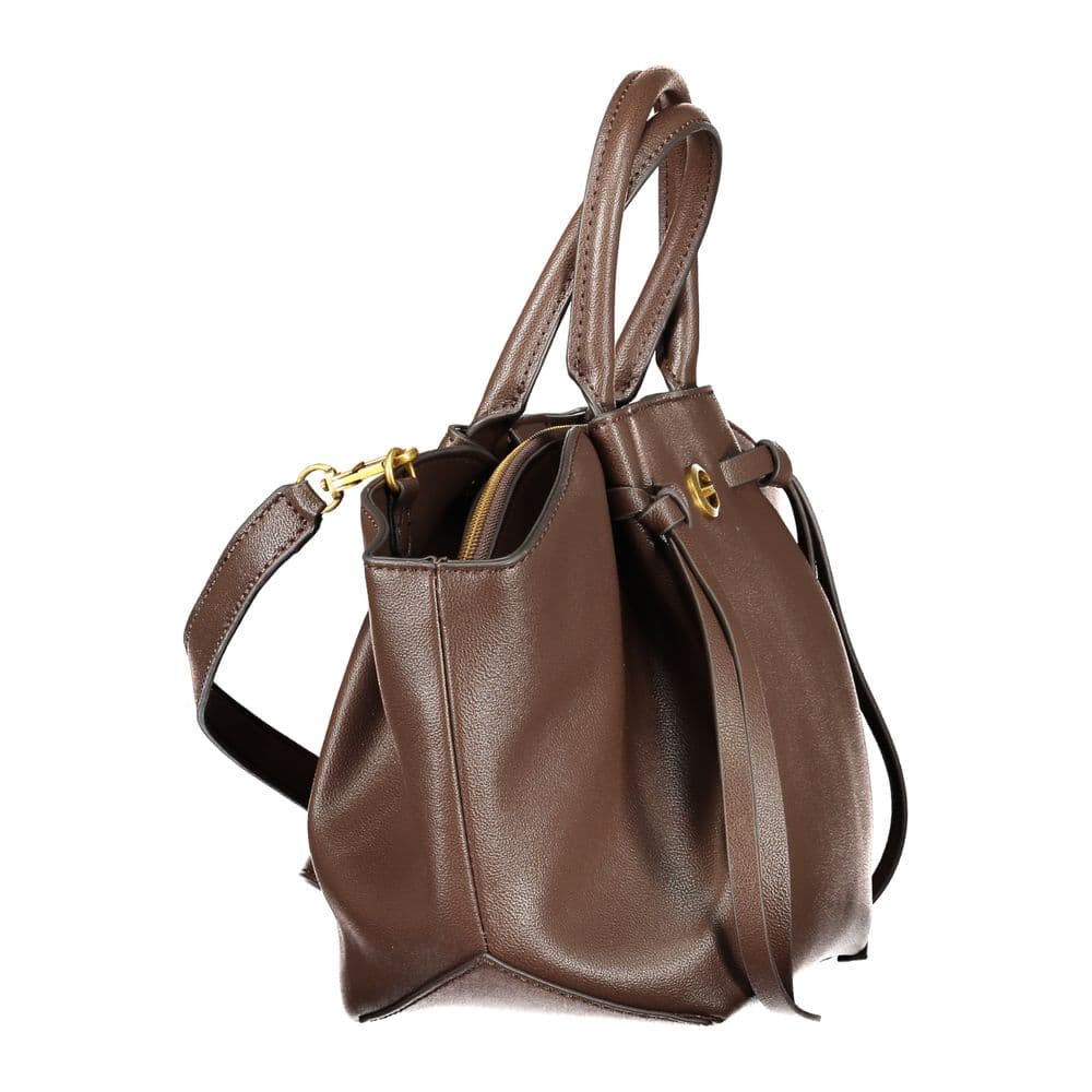 Guess Jeans Brown Polyethylene Handbag - 3