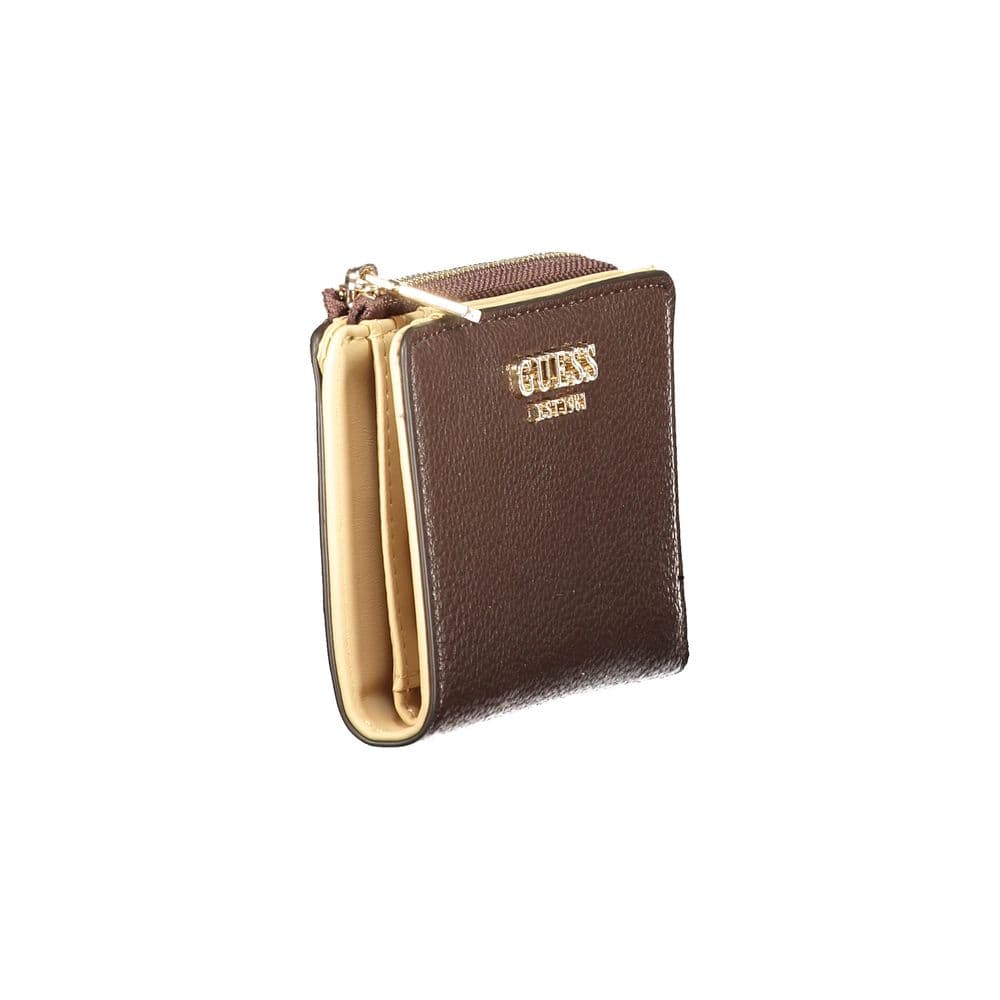 Guess Jeans Brown Polyethylene Wallet - 3