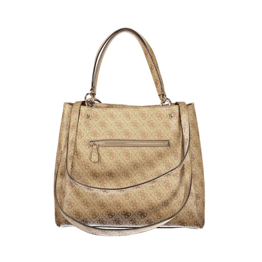 Guess Jeans Beige Polyethylene Handbag - 2
