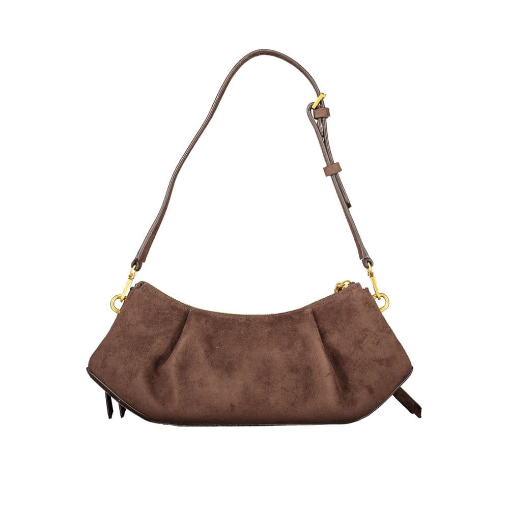 Guess Jeans Brown Polyester Handbag - 2