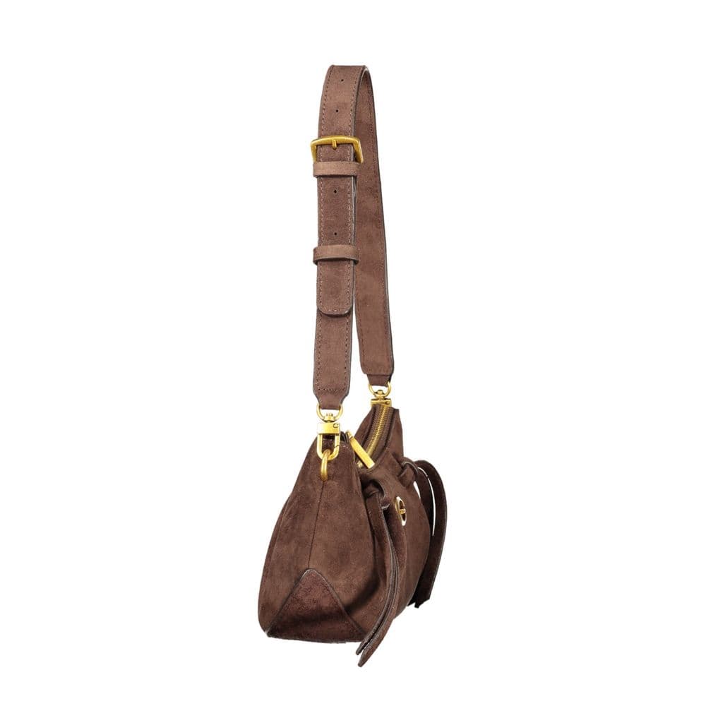 Guess Jeans Brown Polyester Handbag - 3