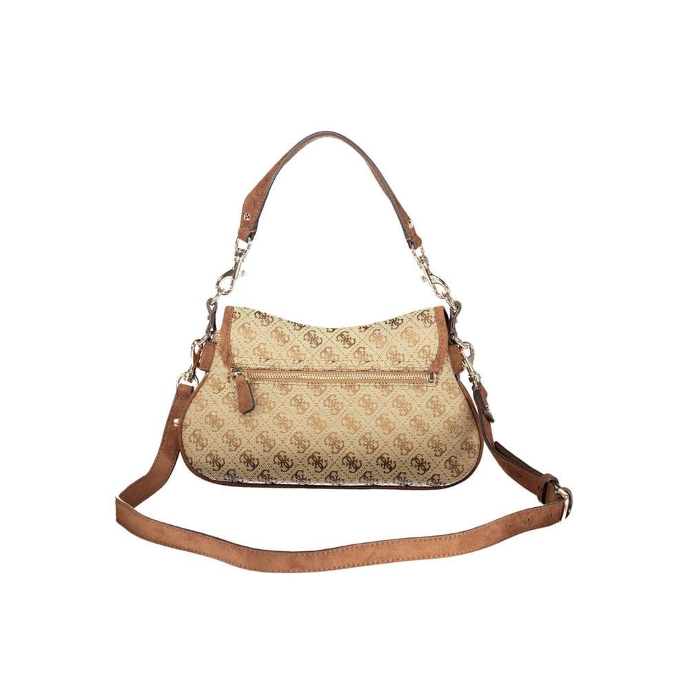 Guess Jeans Beige Polyester Handbag - 2