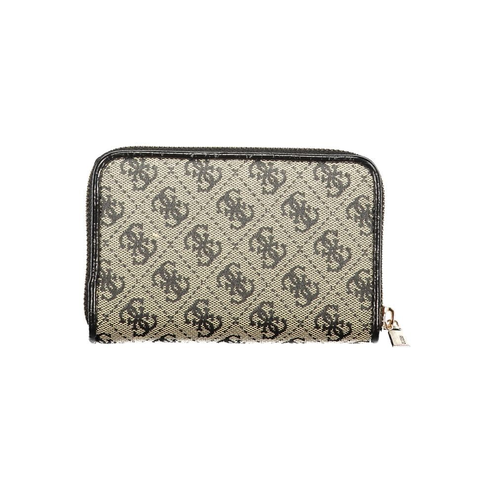 Guess Jeans Black Polyester Wallet - 2