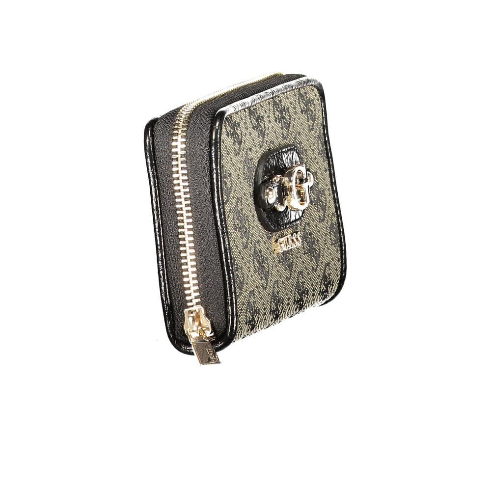 Guess Jeans Black Polyester Wallet - 3