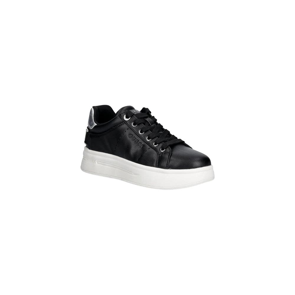 Guess Black Polyethylene Platform Sneakers - 2