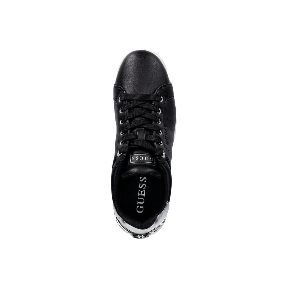 Guess Black Polyethylene Platform Sneakers - 4